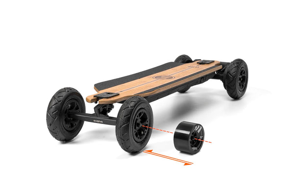 Evolve Bamboo GTX 電動スケートボード＆専用バック タイヤ2種類 Evolve Bamboo GTX - Evolve Weekly Ep. 18 - YouTube