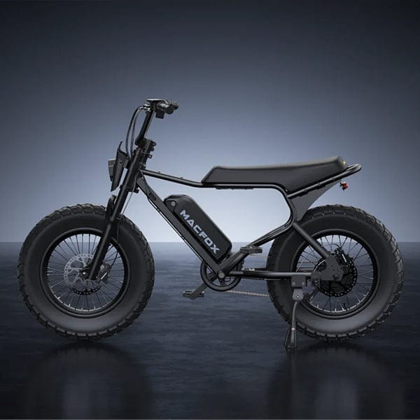 Macfox X7 Fat Tire Mountain Electric Bike Black / X7L / Single