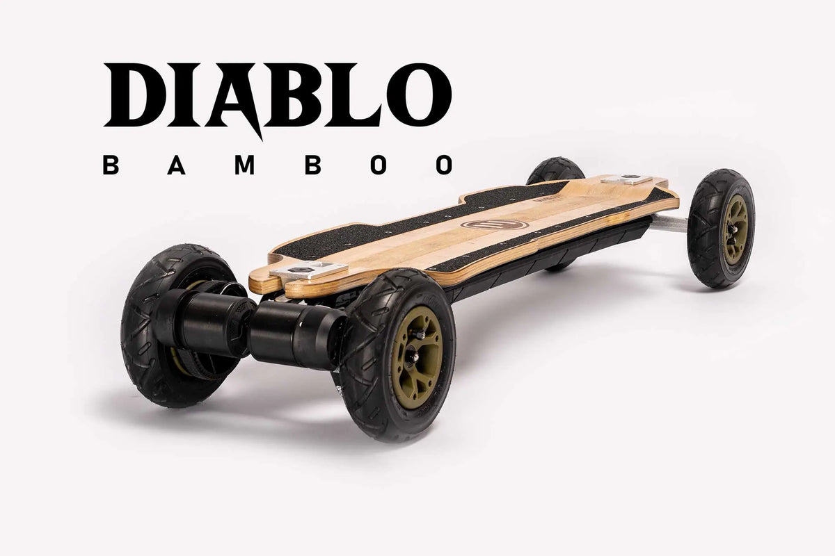 Evolve "Diablo" Bamboo All Terrain Electric Skateboard