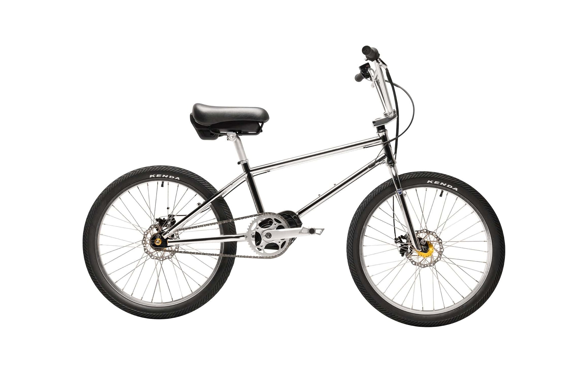 chrome bmx bicycle Evolve Project BMX Bike