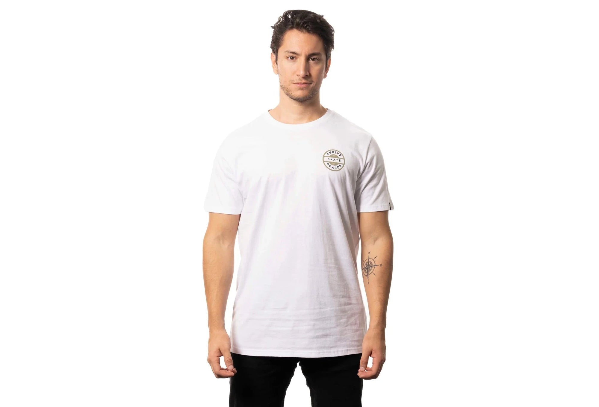 Evolve Signal Tee - White