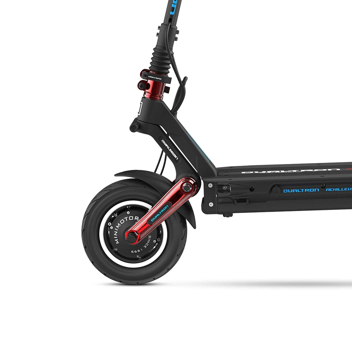 Dualtron Achilleus Electric Scooter Front Tire and Breaks